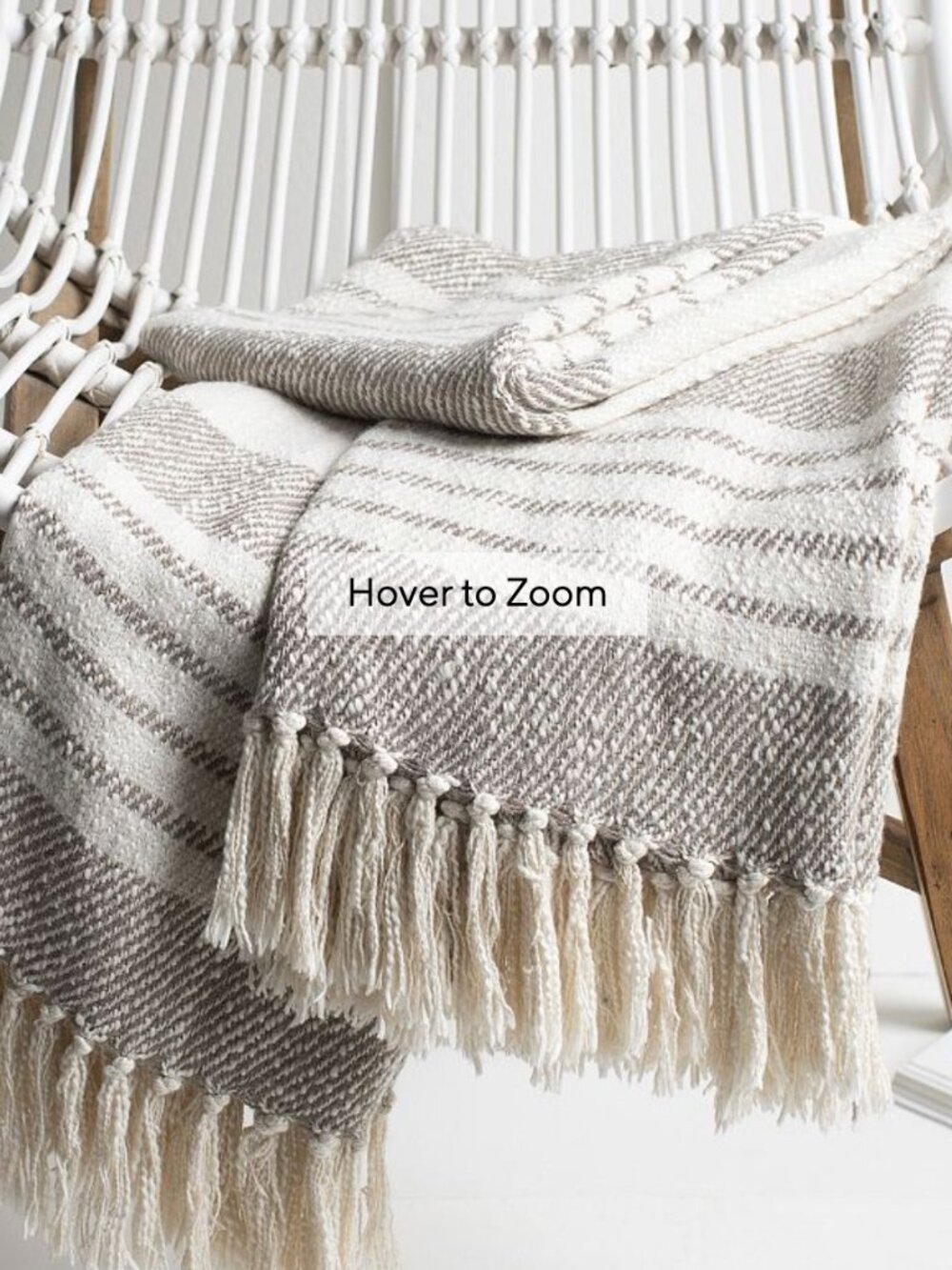 Pottery Barn Lallie Handwoven Throw